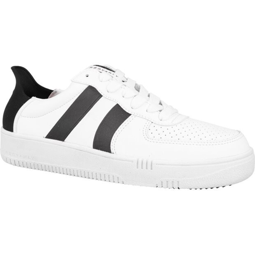 Redvanly Spikeless Contender Golf Shoes - Black and White